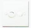 FAN CONTROL 1 & 2 GANG FOR EXHAUST FAN OR HALOGEN DIMMER SWITCH